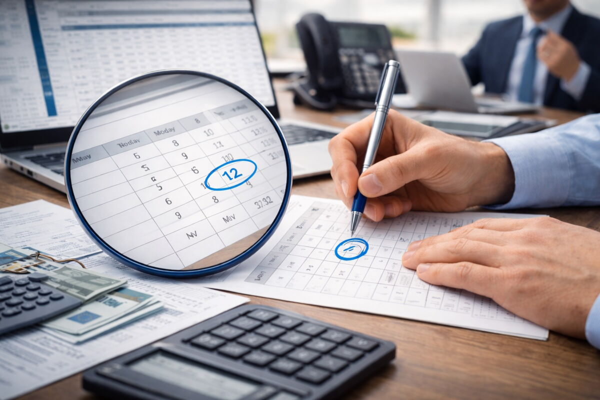 Analyse von Arbeitszeitnachweisen bei Verdacht auf Abrechnungsbetrug im Unternehmen.